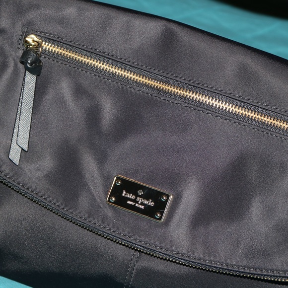 Like New Kate Spade Nylon Shoulder Bag - Black - Picture 2 of 6